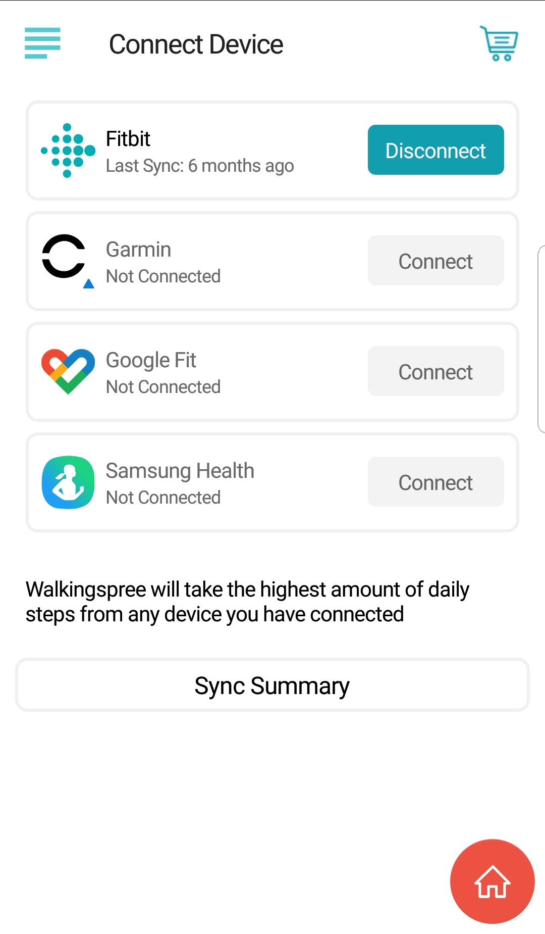 Samsung health outlet garmin